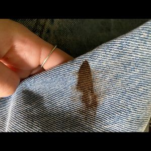 Detail on BM/JG jeans